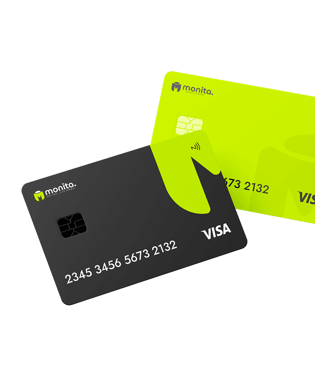 Monita's virtual card